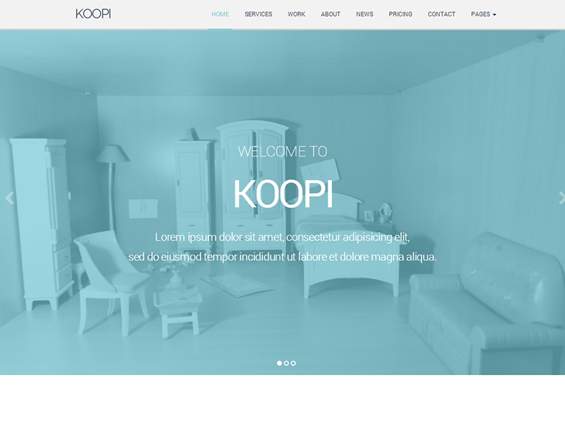 Koopi Bootstrap Template